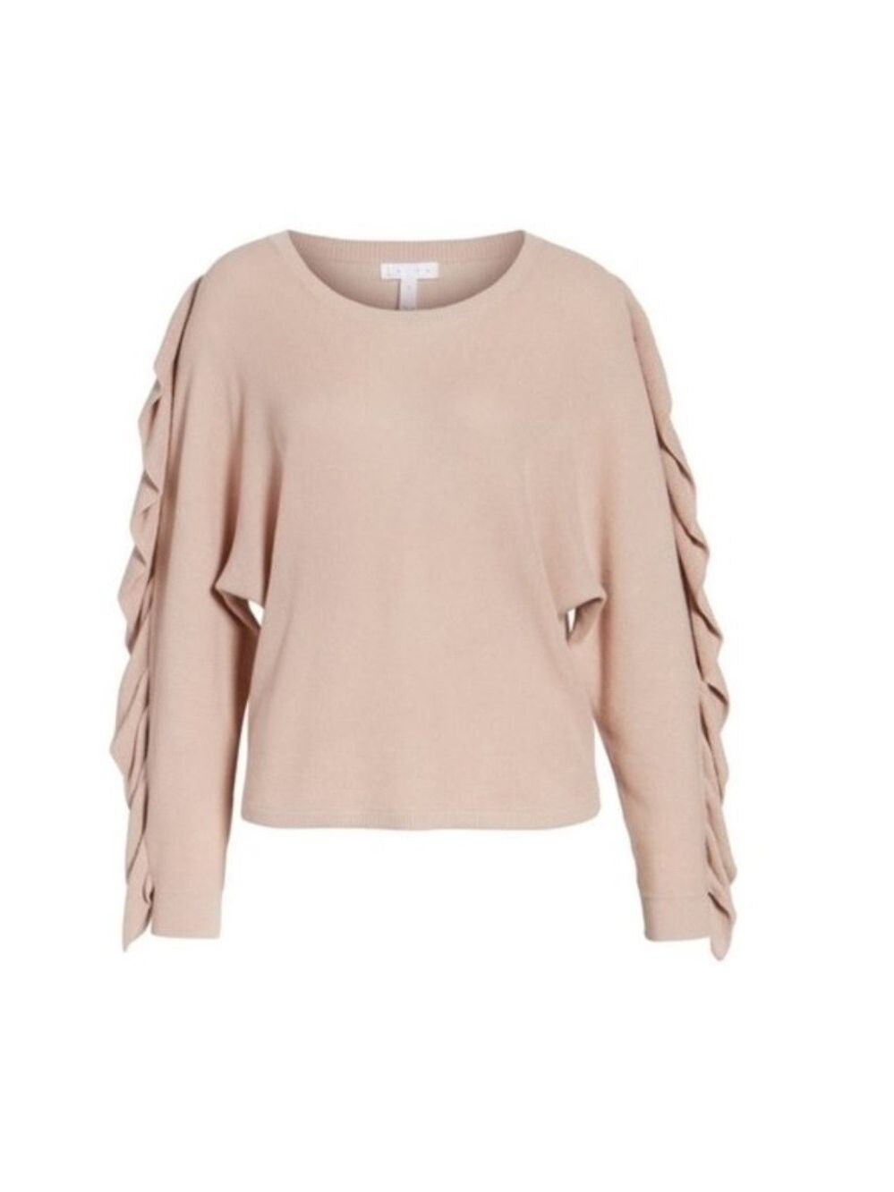 Leith Ruffle Sleeve Sweater - Picture 2 of 7